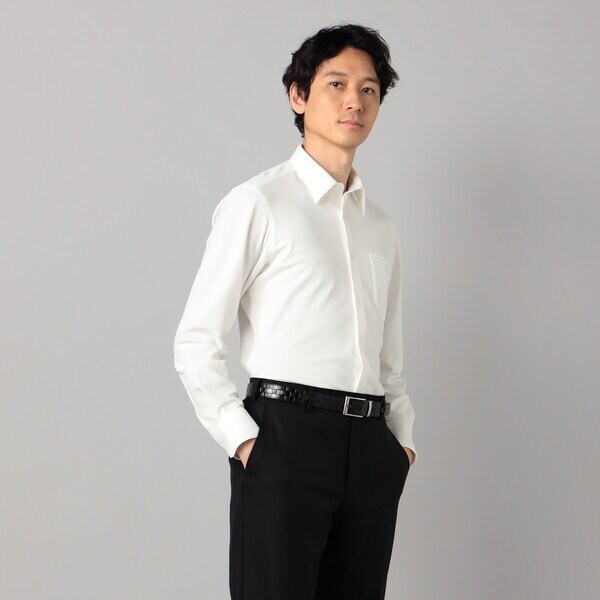 コムサ・メン（COMME CA MEN）/ソロテックス2WAYオックスフォード レギュラーカラーシャツ_5