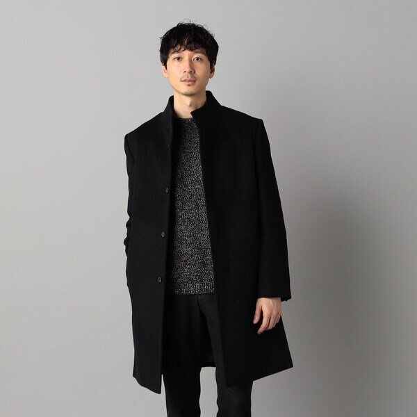 コムサメン COMME CA MEN アンゴラビーバー イタリアンカラーコート アンゴラビーバー イタリアンカラーコート（07-10WM01-205