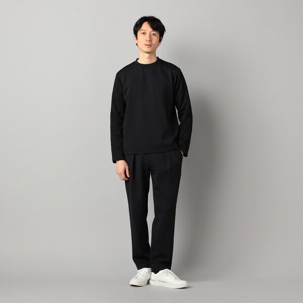 コムサ・メン（COMME CA MEN）/【保温・透湿・吸水速乾】ダウンファブリック タックテーパードパンツ_7