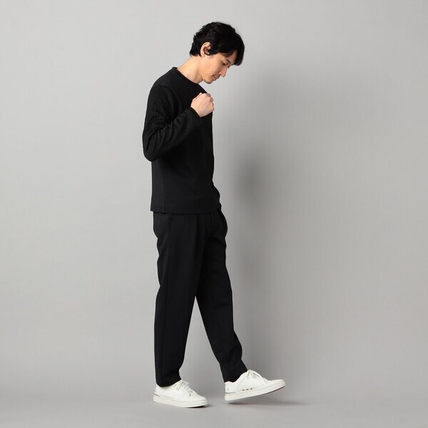 コムサ・メン（COMME CA MEN）/【保温・透湿・吸水速乾】ダウンファブリック タックテーパードパンツ_8