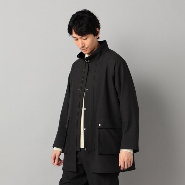 コムサ・メン（COMME CA MEN）/【セットアップ対応】ソフトサーモ(R)グレンチェック スタンドカラーコート_5