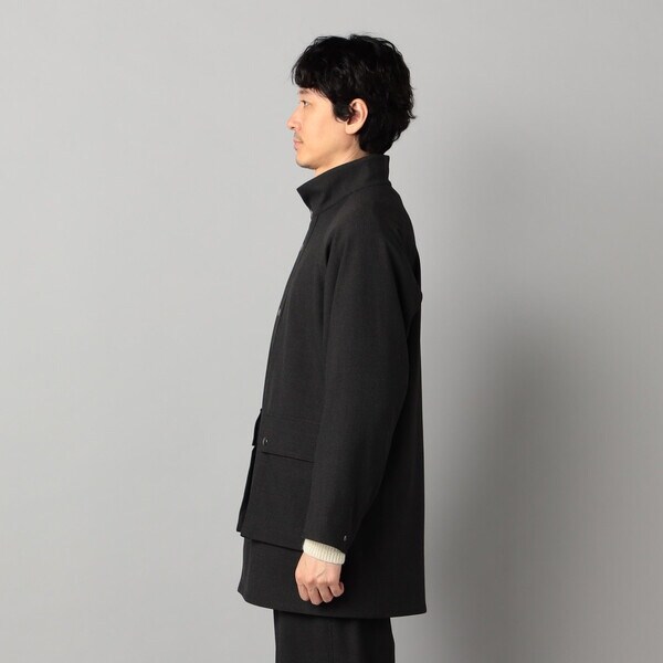 コムサ・メン（COMME CA MEN）/【セットアップ対応】ソフトサーモ(R)グレンチェック スタンドカラーコート_7