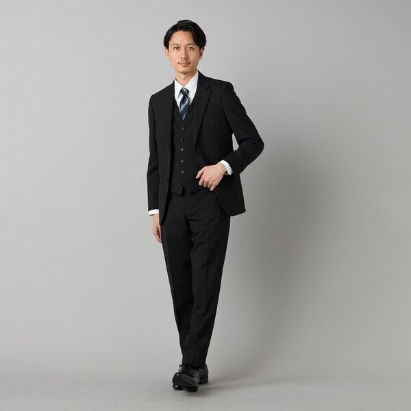 コムサ・メン（COMME CA MEN）/【スリーピース対応】尾州産 ウールトロピカル スーツ_2