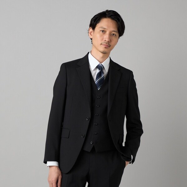 コムサ・メン（COMME CA MEN）/【スリーピース対応】尾州産 ウールトロピカル スーツ_8