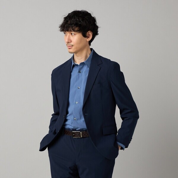 コムサ・メン（COMME CA MEN）/【セットアップ対応】福井産 ナイロントリコットジャージー ジャケット_11