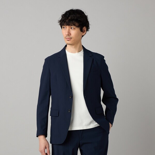 コムサ・メン（COMME CA MEN）/【セットアップ対応】福井産 ナイロントリコットジャージー ジャケット_12