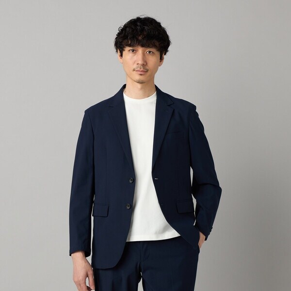 コムサ・メン（COMME CA MEN）/【セットアップ対応】福井産 ナイロントリコットジャージー ジャケット_14