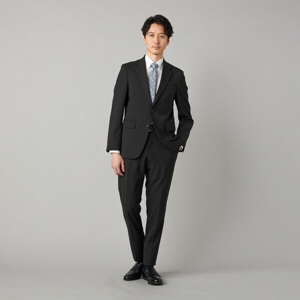 コムサ・メン（COMME CA MEN）/【セットアップ対応】尾州産 ポリエステルストレッチ ドビー ジャケット_1