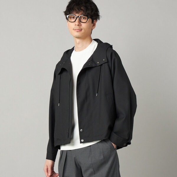 コムサ・メン（COMME CA MEN）/尾州産 ウォッシャブルトロ マウンテンパーカ