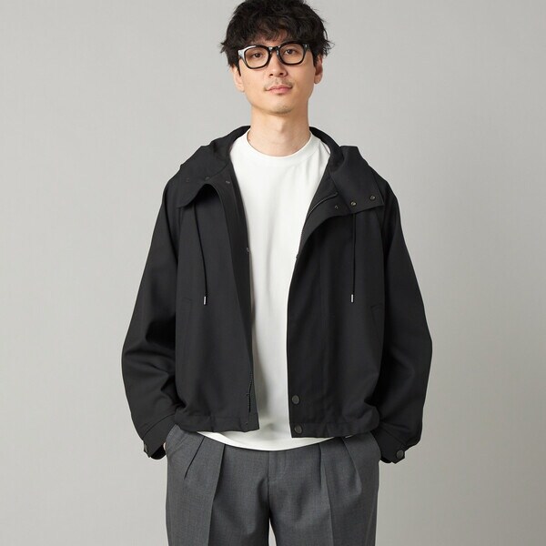 コムサ・メン（COMME CA MEN）/尾州産 ウォッシャブルトロ マウンテンパーカ_11