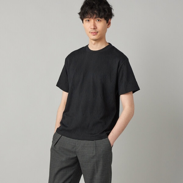 コムサ・メン（COMME CA MEN）/フクレジャカード Tシャツ