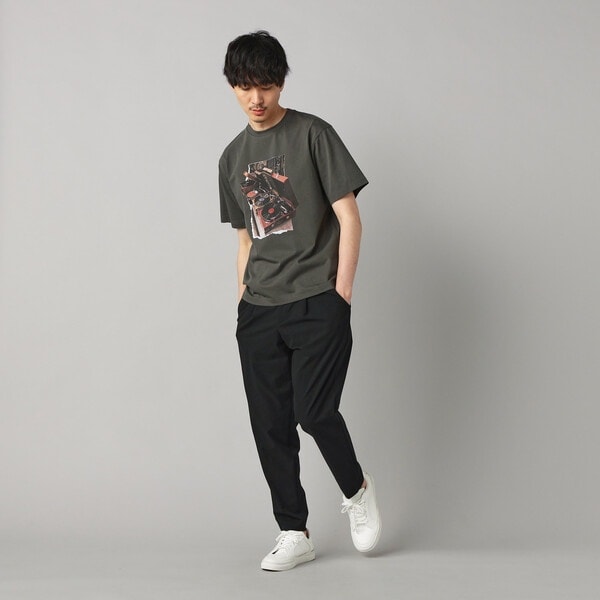 コムサ・メン（COMME CA MEN）/【撥水】ドビーワッフル タックパンツ_4