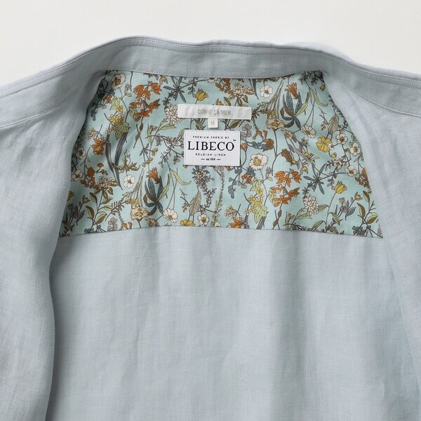 コムサ・メン（COMME CA MEN）/〔LIBECO 〕リネンブロード 半袖レギュラーカラーシャツ_14