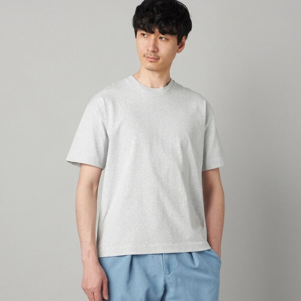 コムサ・メン（COMME CA MEN）/【抗菌・消臭】メランジミジンボーダー Tシャツ