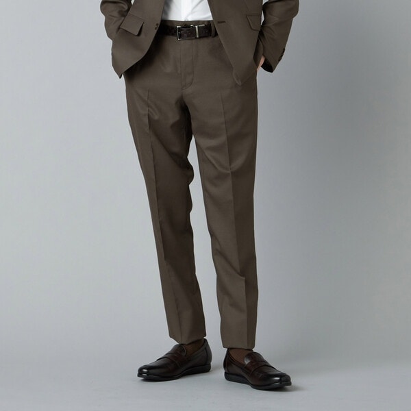 コムサ・メン（COMME CA MEN）/【セットアップ対応】エンボス千鳥 テーパードパンツ 17,107円