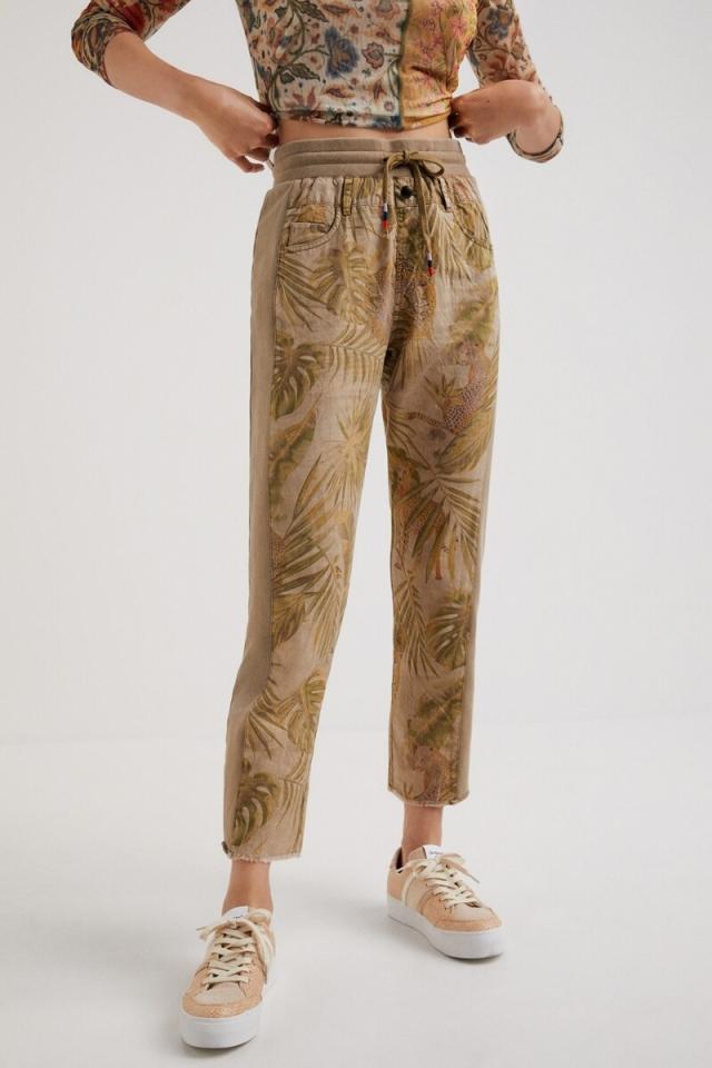 デシグアル/トロピカル ハイブリッドパンツ