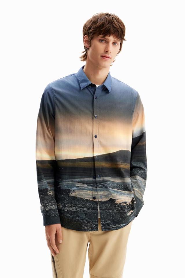 デシグアル（Desigual）/PETER シャツロングスリーブ