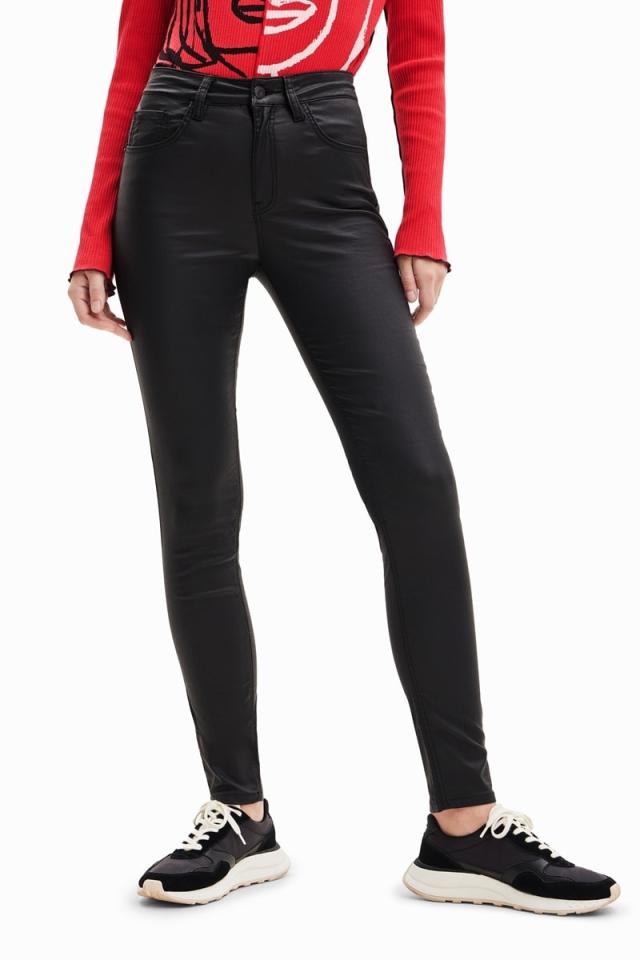 デシグアル（Desigual）/レザー調 パンツ