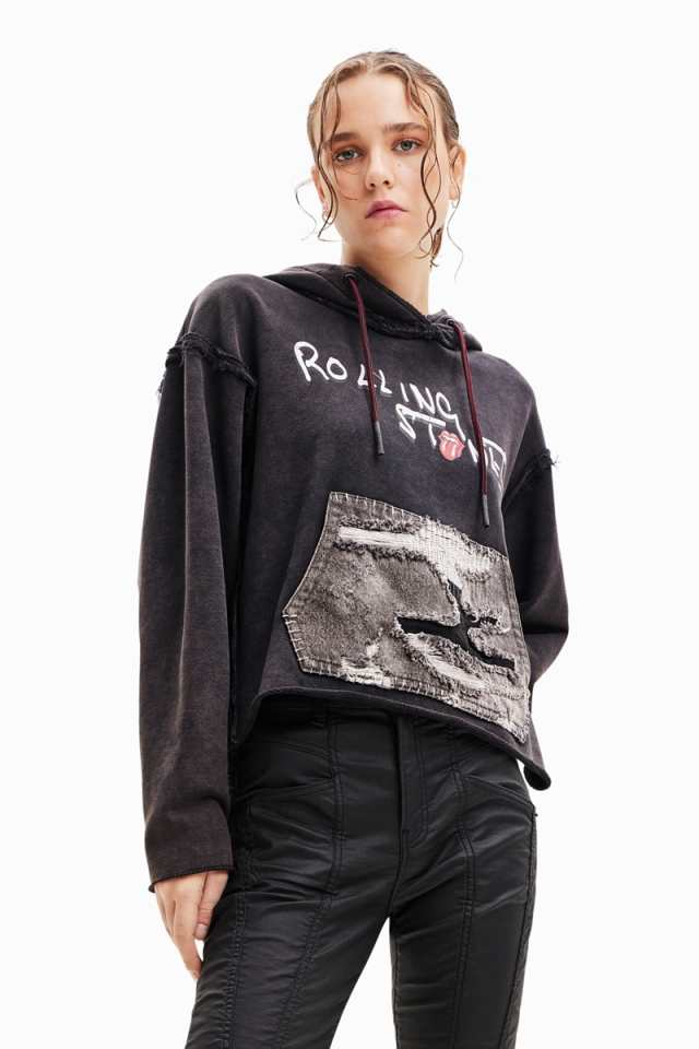 デシグアル Desigual ミッキーマウス プリント プルオーバーパーカー