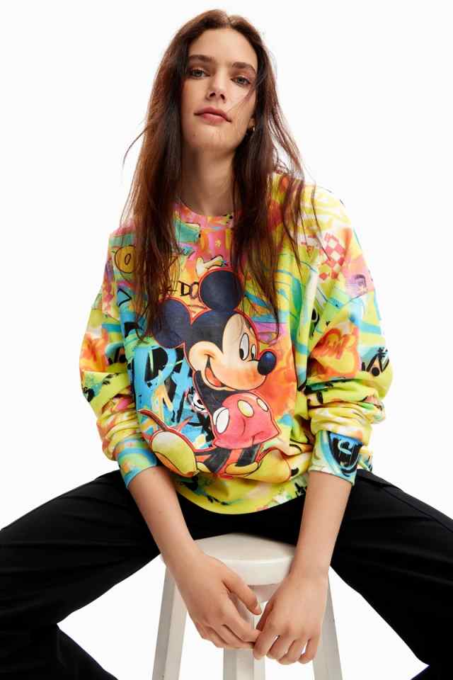 DESIGUAL デシグアル　DISNEY ディズニー　スウェット　トレーナー