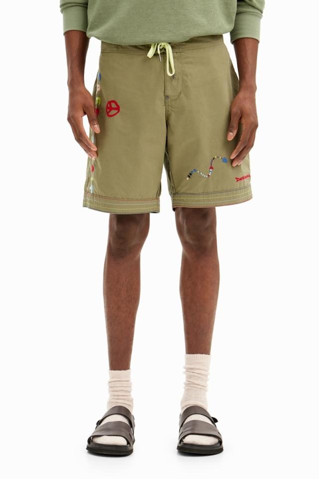 デシグアル（Desigual）/刺繍 コットン サーフパンツの通販は 6,949円