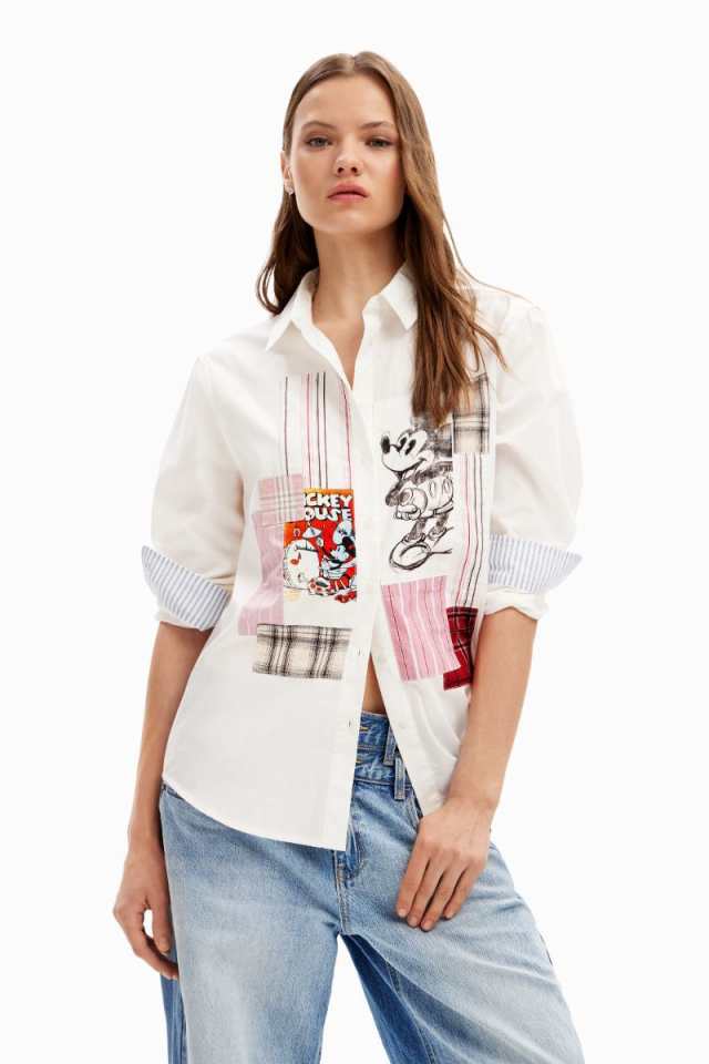 デシグアル（Desigual）/ミッキーマウス パッチワーク シャツの通販は