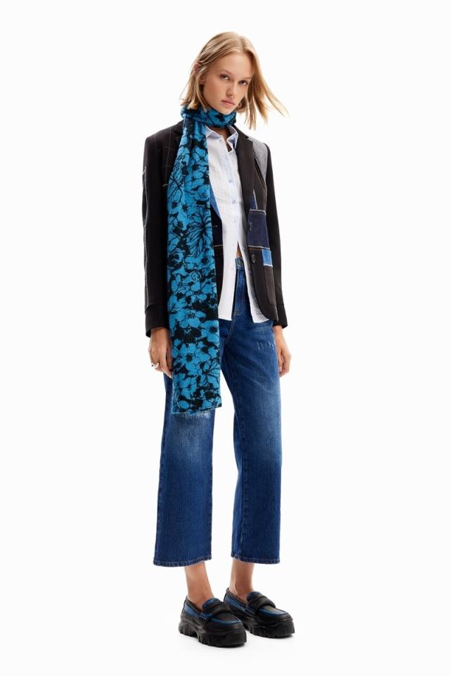デシグアル（Desigual）/DUOTONE FLOWER ロングスカーフ_2