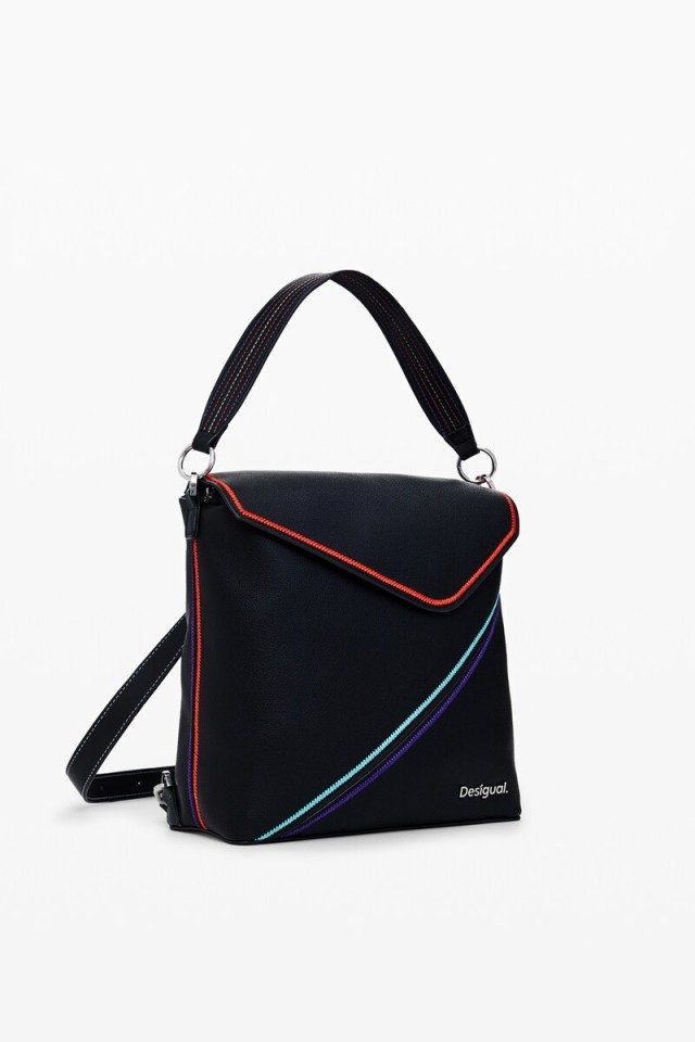 デシグアル（Desigual）/CLEO BLACK JERSEY PUバックパックミニ