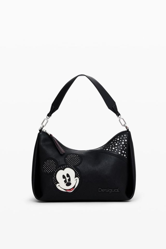 デシグアル（Desigual）/MICKEY STUDSTYLE BLACK MAYA PUハンドバッグ