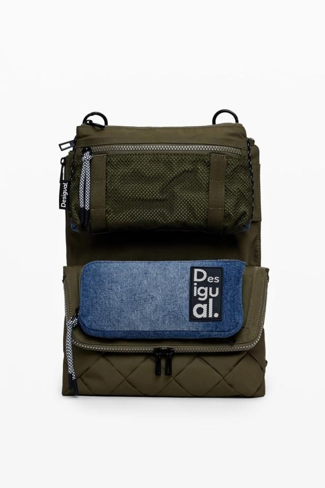 デシグアル（Desigual）/REPRISE MODULARIS BRAIDED V クロスボディーバッグ