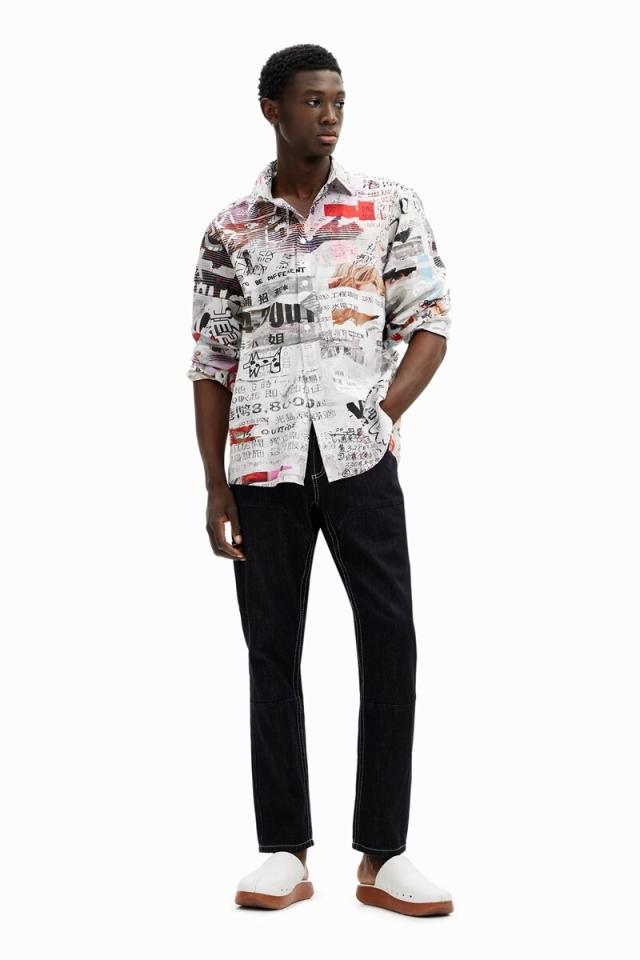 デシグアル（Desigual）/AMAURY シャツロングスリーブ_1
