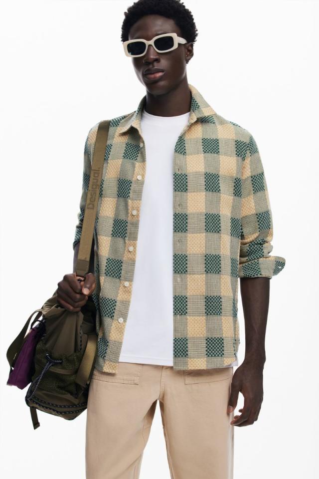 デシグアル（Desigual）/MICHIGAN シャツロングスリーブ