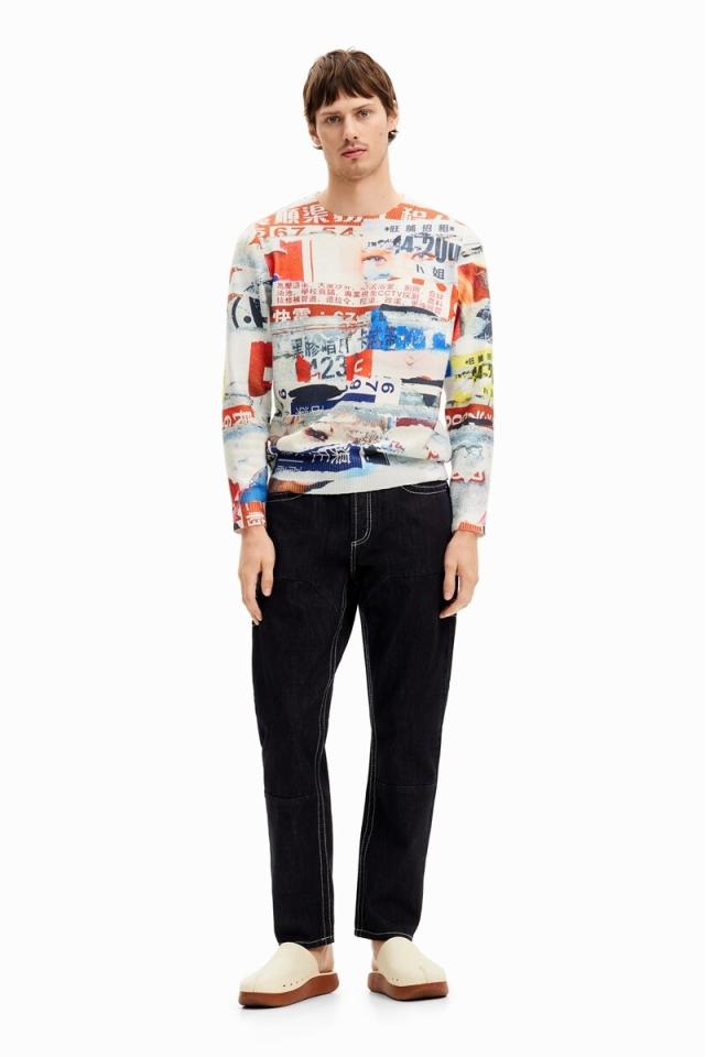 デシグアル（Desigual）/ALBIN ライトゲージプルオーバー_1