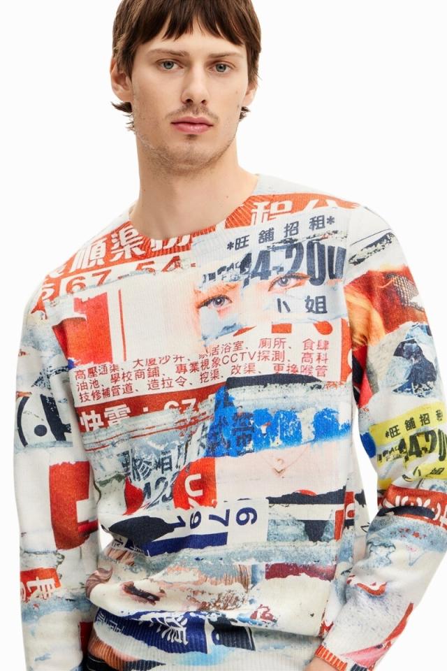 デシグアル（Desigual）/ALBIN ライトゲージプルオーバー_3