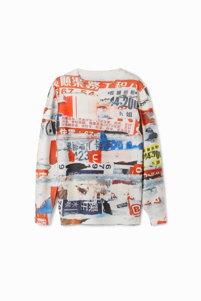 デシグアル（Desigual）/ALBIN ライトゲージプルオーバー_4