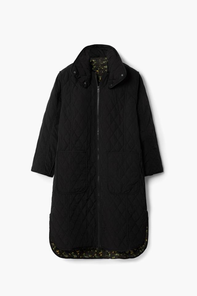 デシグアル（Desigual）/ODENSE パッド入りロングオーバーコートの通販