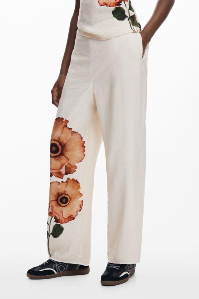 デシグアル（Desigual）/FLORPOSICIONAL ロングパンツ