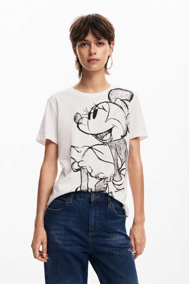 デシグアル（Desigual）/MICKEYDRAWING Tシャツショートスリーブ