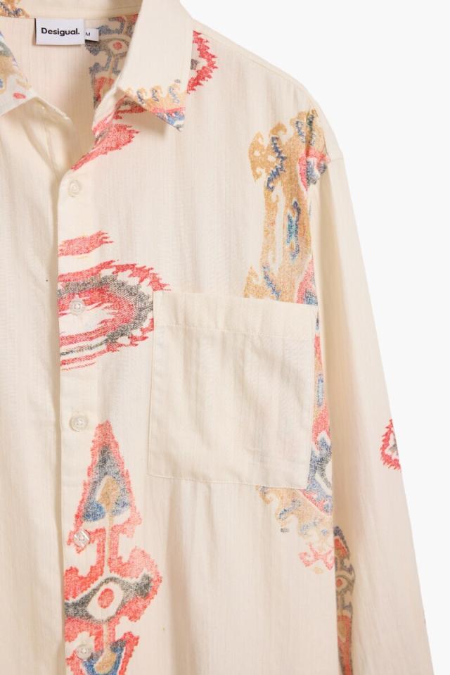 デシグアル（Desigual）/エスニックプリントシャツ_6