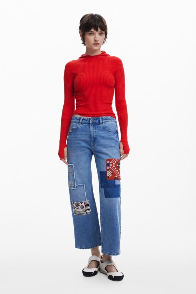 デシグアル（Desigual）/パッチワークデニムパンツの通販はau