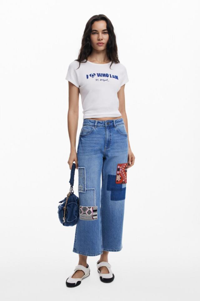 デシグアル（Desigual）/パッチワークデニムパンツの通販はau