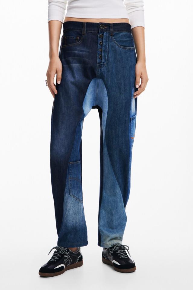 デシグアル（Desigual）/バルーンカットデニムパンツ