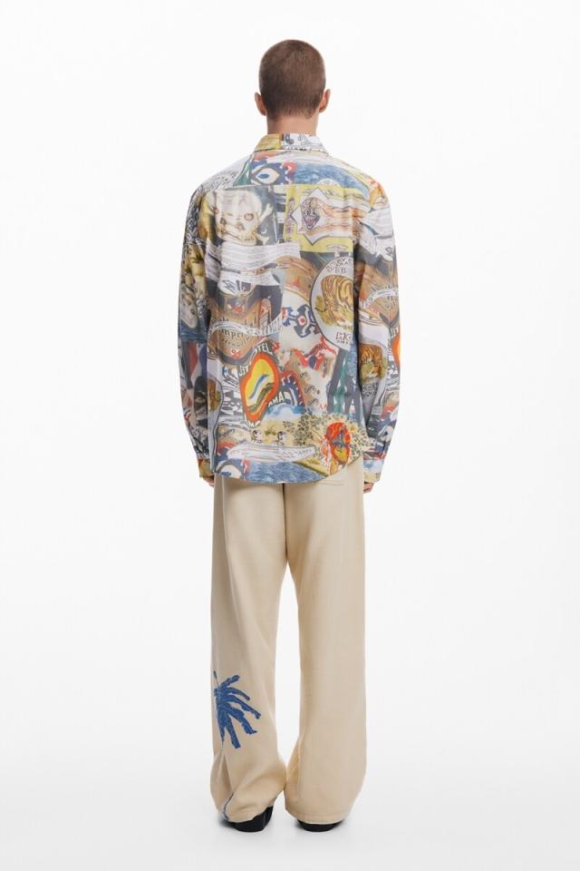 デシグアル（Desigual）/ヒンディープリントシャツ_2