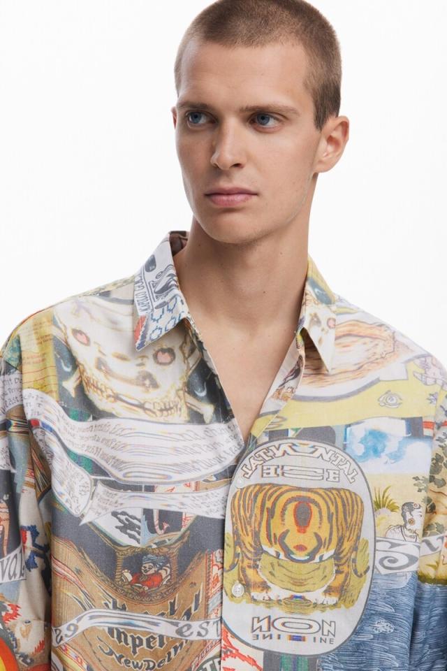 デシグアル（Desigual）/ヒンディープリントシャツ_3