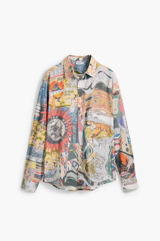 デシグアル（Desigual）/ヒンディープリントシャツ_5