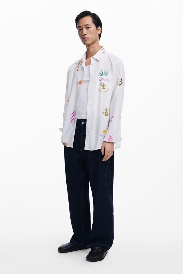 デシグアル（Desigual）/CAMEL シャツロングスリーブ_1