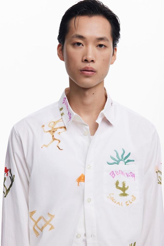 デシグアル（Desigual）/CAMEL シャツロングスリーブ_3