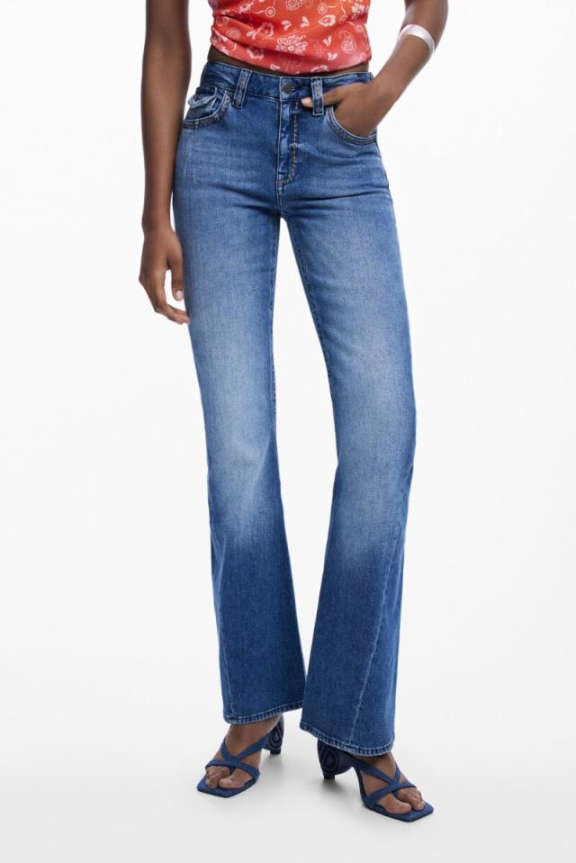 デシグアル（Desigual）/【6サイズ展開/34/44】COSTU デニムロングパンツ