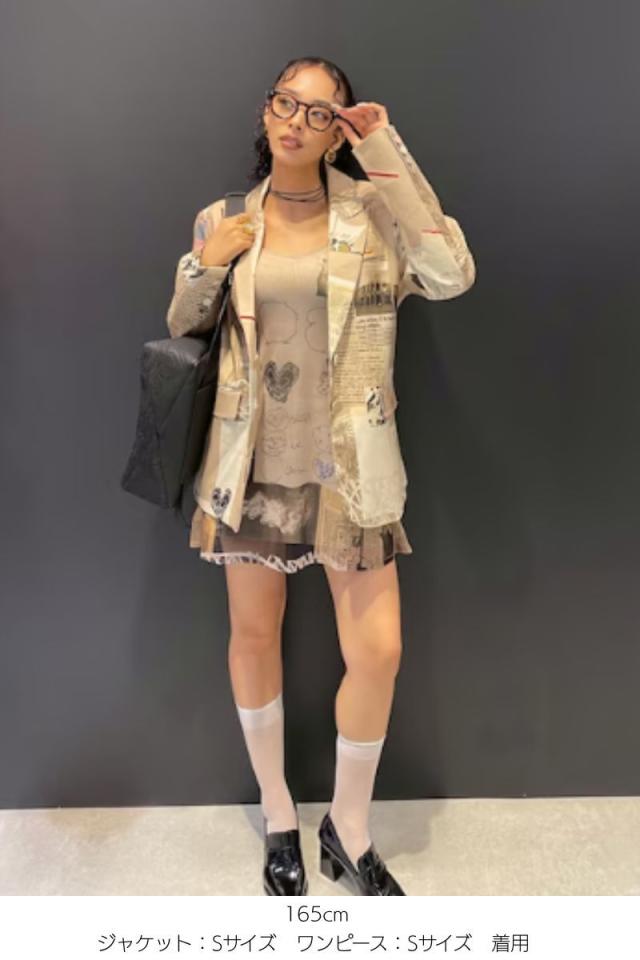 デシグアル（Desigual）/【5サイズ展開/XS/XL/大きいサイズ】ブレザー