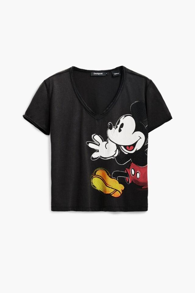 デシグアル（Desigual）/ミッキーマウス ストーン付きTシャツ_5